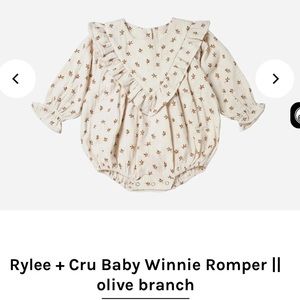 Rylee and Cru baby romper